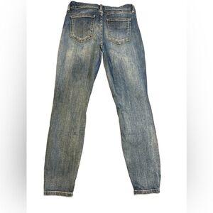 Pistola Distressed Skinny Jeans‎ Blue Women's Size 28 Medium Wash inseam 26